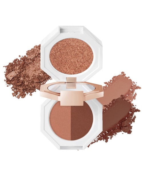 DEAR DAHLIA（ディアダリア）の「パラダイス デュアルパレット（アイシャドウ・レディース・ココディライト/レディーオックスフォード/サンセットロマンス/フォビドゥンフィグ/シークレットランデブー/オータムスキャンダル/モーヴダスト/ロマンチックブルーム/ピーチシャンパン/ストロベリークラッシュ/キャラメルスライス・FREE）」の2枚目の写真