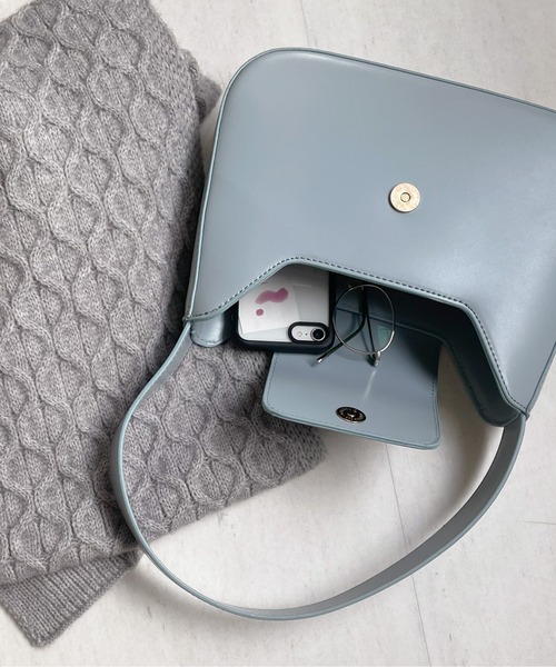 Bab（バブ）の「フラップハンドバッグ（ハンドバッグ・レディース・ブラック/サックスブルー/キャメル・ONESIZE）」の10枚目の写真