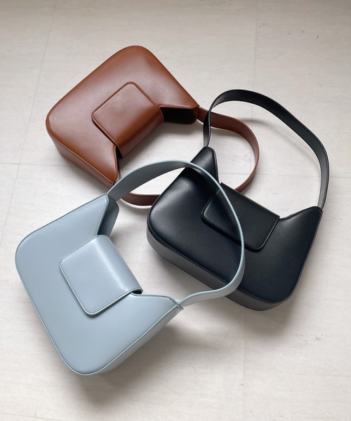 Bab（バブ）の「フラップハンドバッグ（ハンドバッグ・レディース・ブラック/サックスブルー/キャメル・ONESIZE）」の5枚目の写真