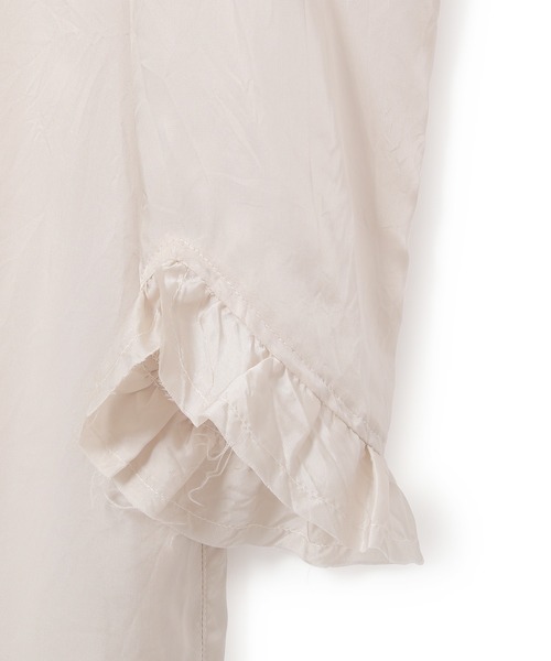 PROVOKE （プロヴォーク）の「【provoke for ADAM ET ROPE'】別注キュプラフリルワンピース（ワンピース・レディース・ブラック/オフホワイト/ラベンダー・FREE）」の13枚目の写真