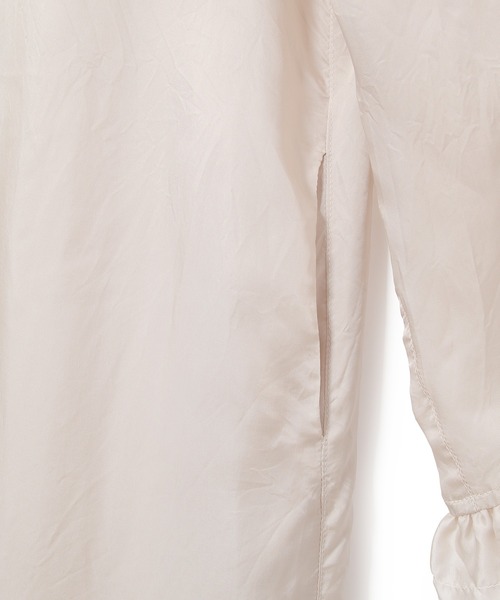 PROVOKE （プロヴォーク）の「【provoke for ADAM ET ROPE'】別注キュプラフリルワンピース（ワンピース・レディース・ブラック/オフホワイト/ラベンダー・FREE）」の14枚目の写真