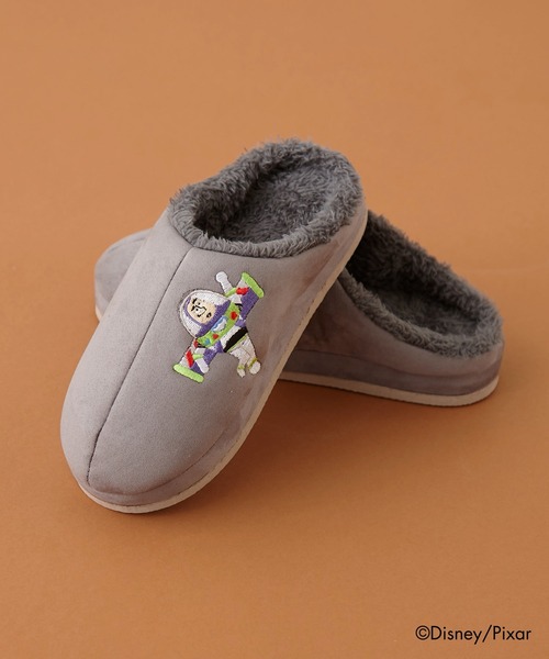 Disney(ディズニー)の「【KIDS】【TOY STORY】刺繍ルームシューズ(その他シューズ・キッズ・チャコールグレー/グレー・SMALL/LARGE/MEDIUM)」の2枚目の写真