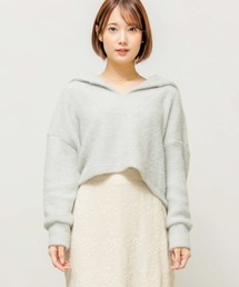 flower | セーラーニットトップ(ニット/セーター)