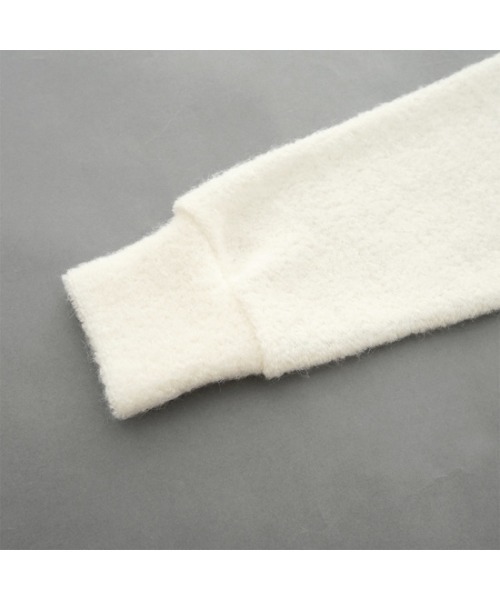 flower（フラワー）の「セーラーニットトップ（ニット/セーター・レディース・ホワイト/カーキ・FREE）」の17枚目の写真