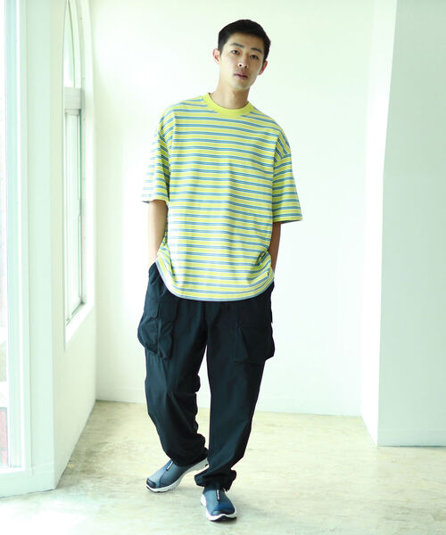 BEAMS（ビームス）の「BEAMS / ユーティリティ イージー パンツ（その他パンツ・メンズ・ブラック/オリーブ・SMALL/MEDIUM/LARGE/X-LARGE）」の3枚目の写真