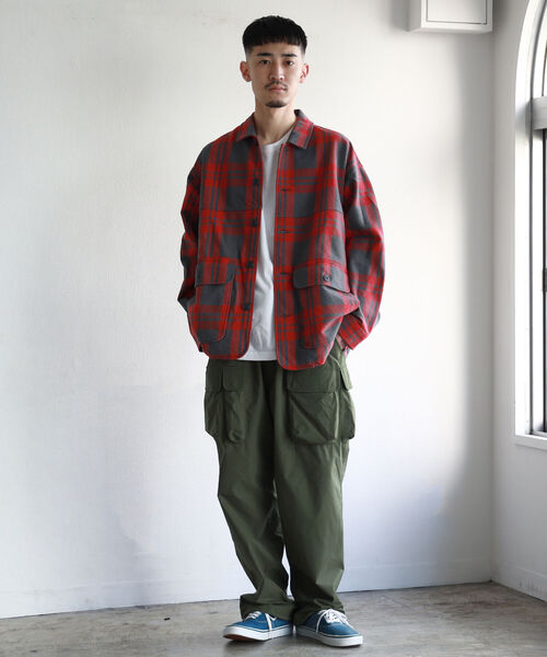 BEAMS（ビームス）の「BEAMS / ユーティリティ イージー パンツ（その他パンツ・メンズ・ブラック/オリーブ・SMALL/MEDIUM/LARGE/X-LARGE）」の6枚目の写真