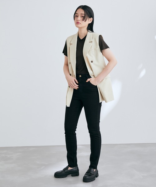 ROLLA'S(ローラス)の「【ROLLA'S】EASTCOAST ANKLE(デニムパンツ・レディース・ブラック・1/2/4/3)」の14枚目の写真