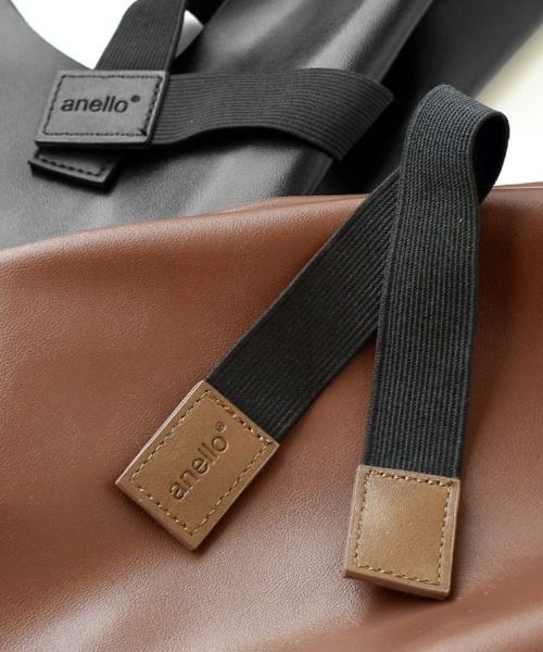 anello（アネロ）の「ALTON BAGGY BAG LARGE（トートバッグ・レディース・ダークグレー/シルバー/ライトブラウン/ブラック/ピンク系その他/ブラック×ホワイト・-）」の7枚目の写真