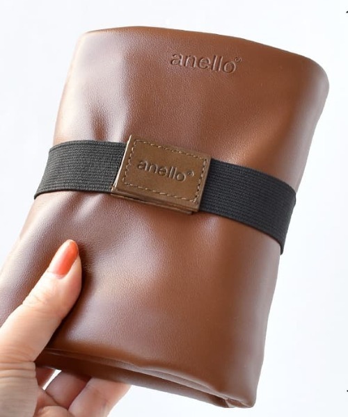 anello（アネロ）の「ALTON BAGGY BAG LARGE（トートバッグ・レディース・ダークグレー/シルバー/ライトブラウン/ブラック/ピンク系その他/ブラック×ホワイト・-）」の8枚目の写真