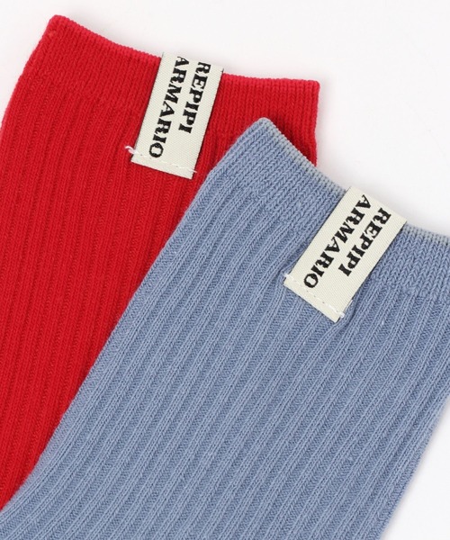repipi armario（レピピ アルマリオ）の「ネームタグソックス（ソックス/靴下・キッズ・その他6/グレー/レッド/ブルー/ブラック系その他・FREE）」の11枚目の写真