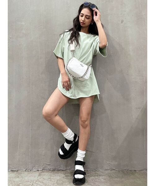 GYDA（ジェイダ）の「GG LOOSE ソックス(靴下)（ソックス/靴下・レディース・オフホワイト・FREE）」の6枚目の写真