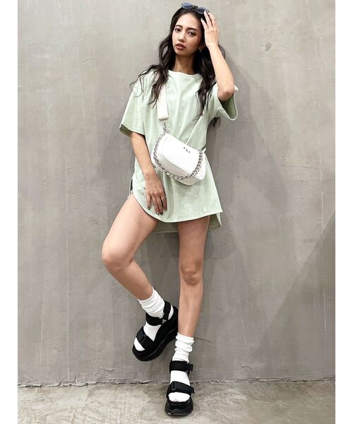 GYDA（ジェイダ）の「GG LOOSE ソックス(靴下)（ソックス/靴下・レディース・オフホワイト・FREE）」の8枚目の写真