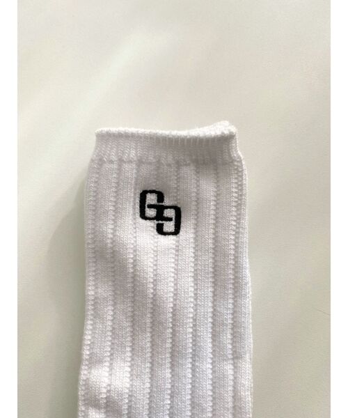 GYDA（ジェイダ）の「GG LOOSE ソックス(靴下)（ソックス/靴下・レディース・オフホワイト・FREE）」の11枚目の写真