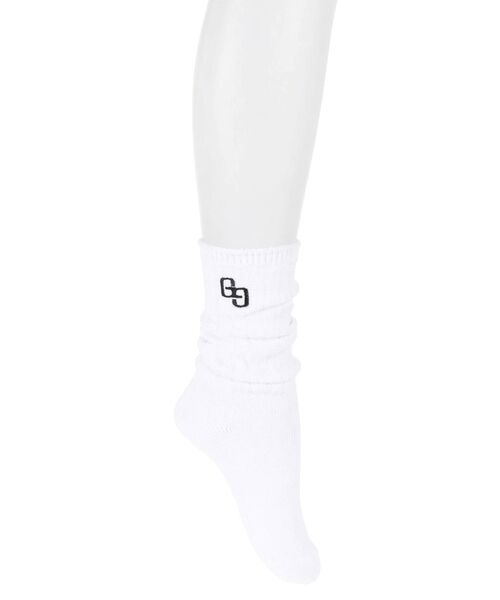 GYDA（ジェイダ）の「GG LOOSE ソックス(靴下)（ソックス/靴下・レディース・オフホワイト・FREE）」の14枚目の写真