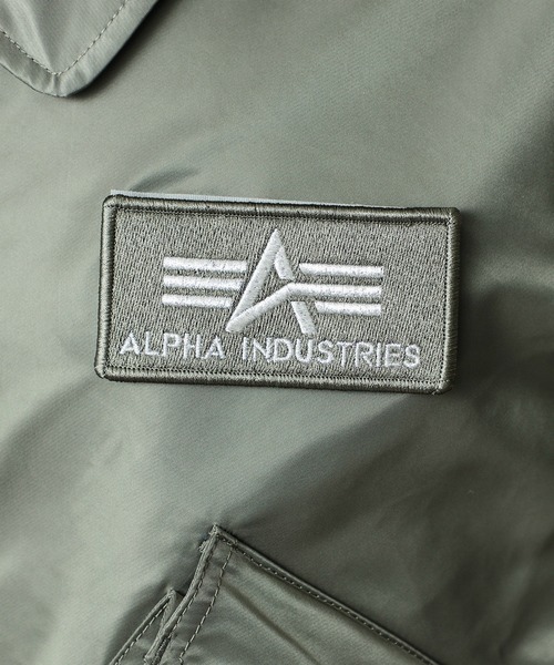 ※ALPHA（アルファ）の「CWU-36P ブルゾン U.S.サイズ(中綿なし)（ミリタリージャケット・メンズ・ブラック/グレー系その他・MEDIUM/X-LARGE/LARGE）」の14枚目の写真