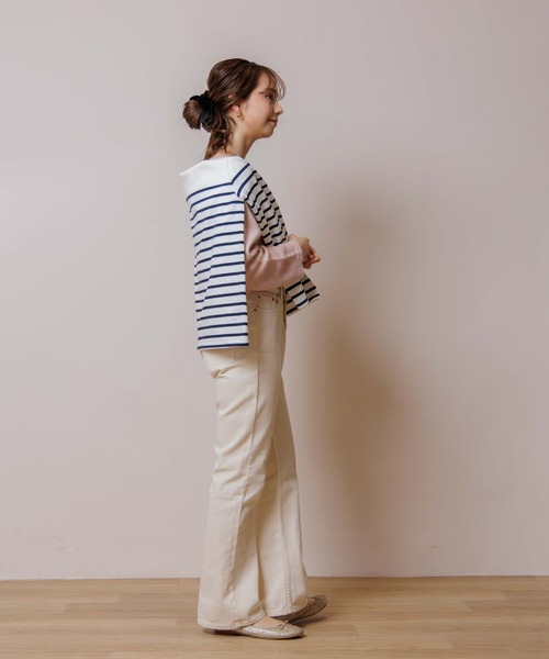 flower（フラワー）の「クリーミーカーディガン（カーディガン/ボレロ・レディース・ホワイト/ベージュ/ピンク・FREE）」の22枚目の写真