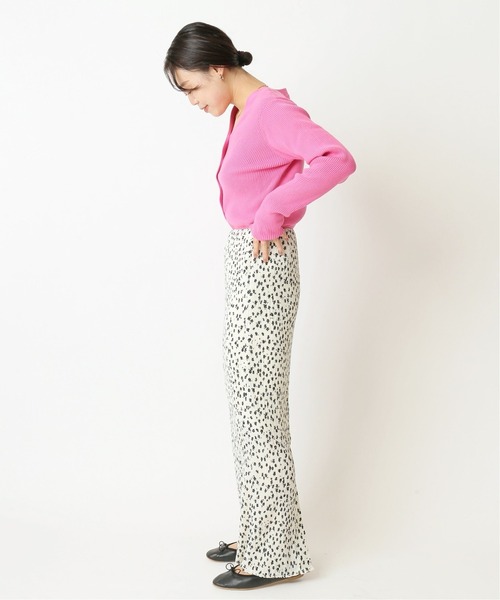 U by SPICK&SPAN(ユーバイスピックアンドスパン)の「≪追加≫ストレッチフラワータイトスカート2◆(スカート・レディース・ベージュ/ホワイト・38/36/34)」の10枚目の写真
