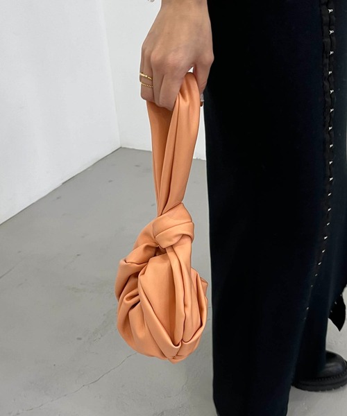 CAPRICIEUX LE'MAGE（カプリシューレマージュ）の「CHAOZ MINIバッグ（ハンドバッグ・レディース・ブラック/オレンジ/アイボリー・FREE）」の5枚目の写真