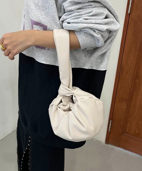 CAPRICIEUX LE'MAGE（カプリシューレマージュ）の「CHAOZ MINIバッグ（ハンドバッグ・レディース・ブラック/オレンジ/アイボリー・FREE）」の14枚目の写真