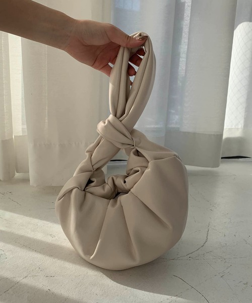 CAPRICIEUX LE'MAGE（カプリシューレマージュ）の「CHAOZ MINIバッグ（ハンドバッグ・レディース・ブラック/オレンジ/アイボリー・FREE）」の8枚目の写真