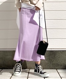 Q | 裏毛マーメイドスカート(スカート)