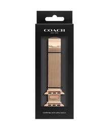 HMS WatchStore（エイチエムエスウォッチストア）の「「COACH/コーチ」 Apple Watch / アップルウォッチ用替えベルト 38mm/40mm COACH ロゴ メッシュブレスレット（デジタル腕時計・メンズ）」