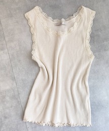 レースリブタンク