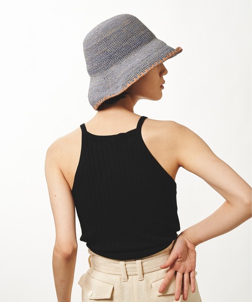 La Maison de Lyllis（メゾンドリリス）の「LAMP ランプ/ La Maison de Lyllis 2222026 メゾンドリリス（ハット・レディース・ブラック/ベージュ/グレー・57cm）」の11枚目の写真