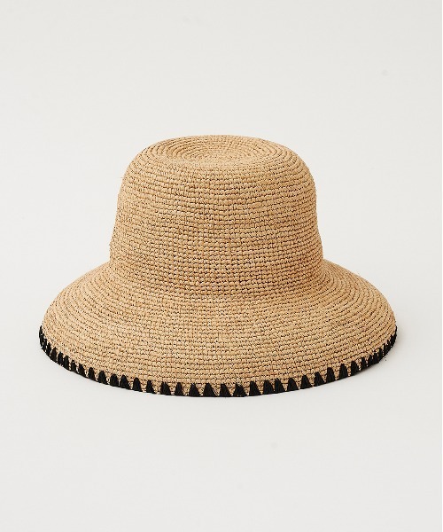 La Maison de Lyllis（メゾンドリリス）の「LAMP ランプ/ La Maison de Lyllis 2222026 メゾンドリリス（ハット・レディース・ブラック/ベージュ/グレー・57cm）」の17枚目の写真