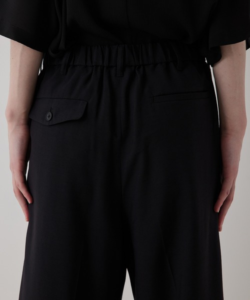 JUNRED（ジュンレッド）の「ドレープテクスチャー2タックワイドパンツ（スラックス・メンズ・ライトグレー/ブラック/ブルー系その他4・S/M/L）」の21枚目の写真