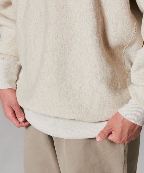 Champion(チャンピオン)の「【Champion/チャンピオン】メンズ TRUE TO ARCHIVES リバースウィーブ(R) 2ndパテントモデル クルーネックスウェットシャツ(スウェット・メンズ・シルバーグレー・X-LARGE/LARGE/MEDIUM/SMALL)」の13枚目の写真