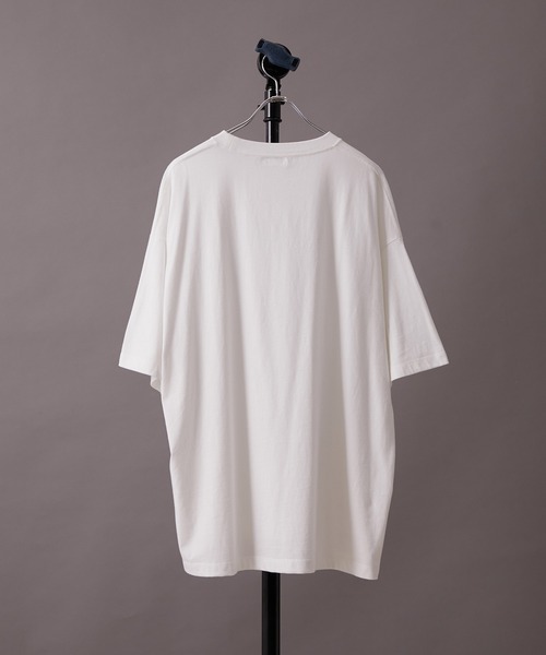 re_k by JUNRED(レクバイジュンレッド)の「【 re_k by JUNRED 】タイポグラフィック半袖Tシャツ(Tシャツ/カットソー・メンズ・ホワイト/チャコールグレー/グリーン・S/M/LL/L)」の12枚目の写真