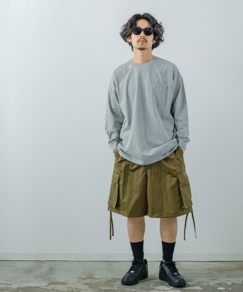 improves（インプローブス）の「スーパーワイド カーゴショーツ（カーゴパンツ・メンズ・オリーブ/グレー/ブラック・LARGE/MEDIUM）」の13枚目の写真