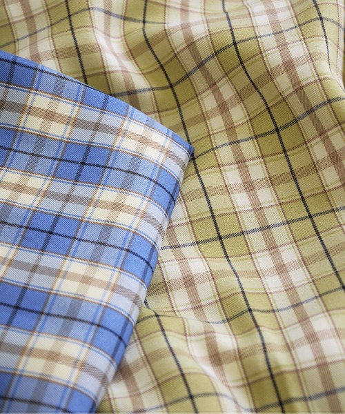 ibeul_（イベール）の「レトロチェックストレートスカート（スカート・レディース・ブルー/グリーン・L/S/M）」の5枚目の写真