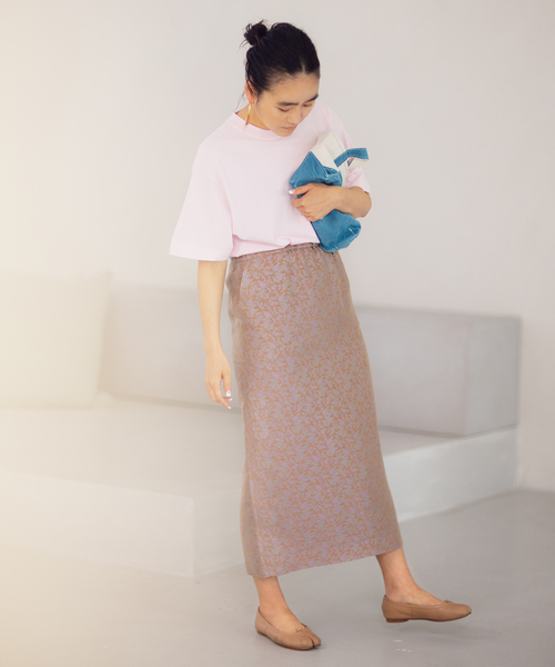 JOURNAL STANDARD（ジャーナルスタンダード）の「【AYA KANEKO×JOURNALSTANDARD】ジャガードスカート（スカート・レディース・ベージュ・38/36）」の19枚目の写真