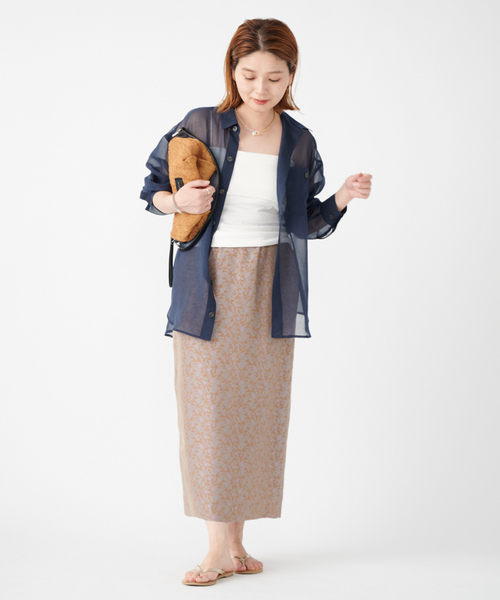 JOURNAL STANDARD（ジャーナルスタンダード）の「【AYA KANEKO×JOURNALSTANDARD】ジャガードスカート（スカート・レディース・ベージュ・38/36）」の17枚目の写真