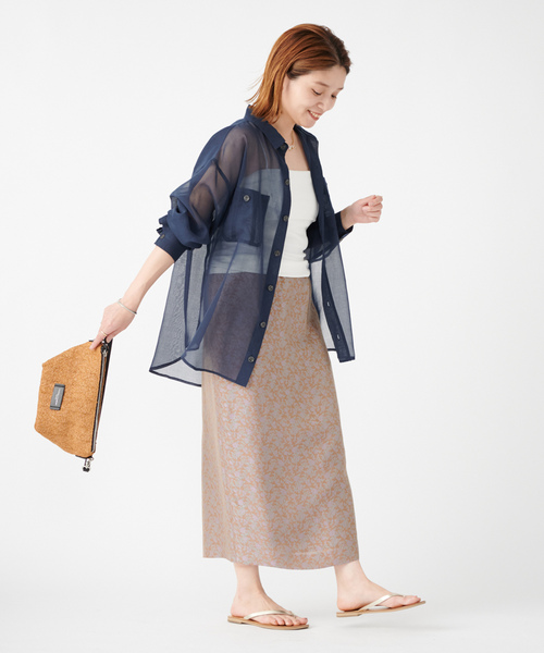 JOURNAL STANDARD（ジャーナルスタンダード）の「【AYA KANEKO×JOURNALSTANDARD】ジャガードスカート（スカート・レディース・ベージュ・38/36）」の14枚目の写真