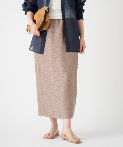 JOURNAL STANDARD（ジャーナルスタンダード）の「【AYA KANEKO×JOURNALSTANDARD】ジャガードスカート（スカート・レディース・ベージュ・38/36）」の12枚目の写真