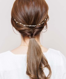 flower | パールレンジヘアバンド(カチューシャ)