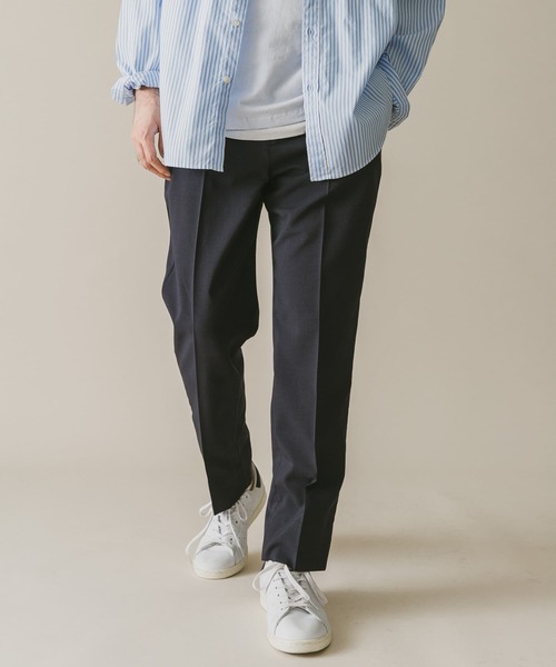 URBAN RESEARCH DOORS（アーバンリサーチドアーズ）の「テーパードイージースラックス（その他パンツ・メンズ・ブラック/ネイビー/ブラウン/グレー/ブルー・SMALL/MEDIUM/LARGE）」の4枚目の写真