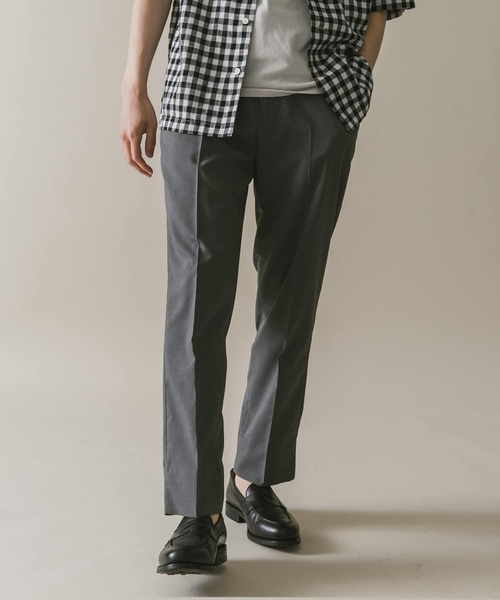 URBAN RESEARCH DOORS（アーバンリサーチドアーズ）の「テーパードイージースラックス（その他パンツ・メンズ・ブラック/ネイビー/ブラウン/グレー/ブルー・SMALL/MEDIUM/LARGE）」の3枚目の写真