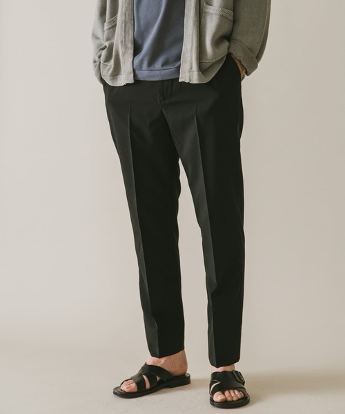 URBAN RESEARCH DOORS（アーバンリサーチドアーズ）の「テーパードイージースラックス（その他パンツ・メンズ・ブラック/ネイビー/ブラウン/グレー/ブルー・SMALL/MEDIUM/LARGE）」の22枚目の写真