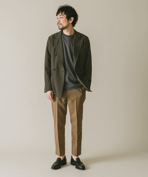 URBAN RESEARCH DOORS（アーバンリサーチドアーズ）の「テーパードイージースラックス（その他パンツ・メンズ・ブラック/ネイビー/ブラウン/グレー/ブルー・SMALL/MEDIUM/LARGE）」の16枚目の写真