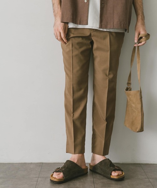 URBAN RESEARCH DOORS（アーバンリサーチドアーズ）の「テーパードイージースラックス（その他パンツ・メンズ・ブラック/ネイビー/ブラウン/グレー/ブルー・SMALL/MEDIUM/LARGE）」の17枚目の写真