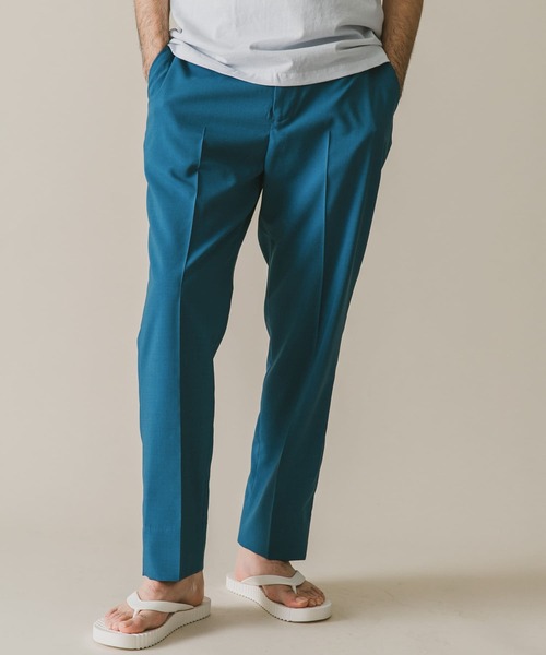 URBAN RESEARCH DOORS（アーバンリサーチドアーズ）の「テーパードイージースラックス（その他パンツ・メンズ・ブラック/ネイビー/ブラウン/グレー/ブルー・SMALL/MEDIUM/LARGE）」の20枚目の写真