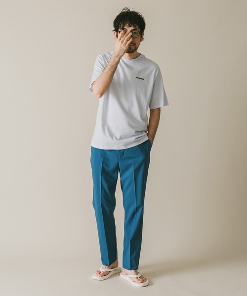 URBAN RESEARCH DOORS（アーバンリサーチドアーズ）の「テーパードイージースラックス（その他パンツ・メンズ・ブラック/ネイビー/ブラウン/グレー/ブルー・SMALL/MEDIUM/LARGE）」の21枚目の写真