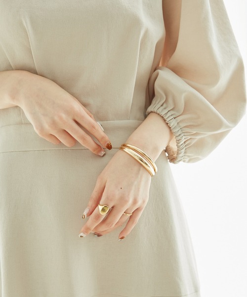 VIS（ビス）の「アソートメタルバングル（バングル/リストバンド・レディース・ゴールド/ゴールド系その他/シルバー/シルバー系その他・FREE）」の9枚目の写真