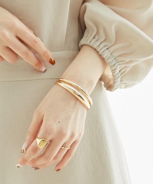 VIS（ビス）の「アソートメタルバングル（バングル/リストバンド・レディース・ゴールド/ゴールド系その他/シルバー/シルバー系その他・FREE）」の7枚目の写真