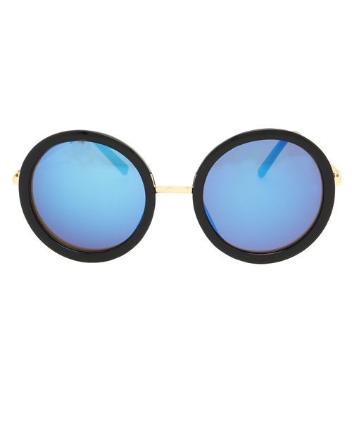 WEGO(ウィゴー)の「WEGO/ラウンドミラーサングラス(サングラス・メンズ・ブラック/ブラウン系その他・FREE)」の6枚目の写真