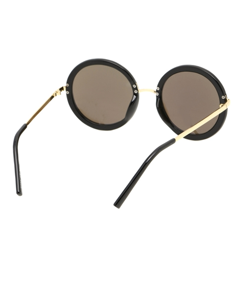 WEGO(ウィゴー)の「WEGO/ラウンドミラーサングラス(サングラス・メンズ・ブラック/ブラウン系その他・FREE)」の8枚目の写真